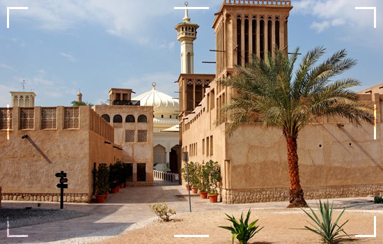 Places in Dubai: Bastakia