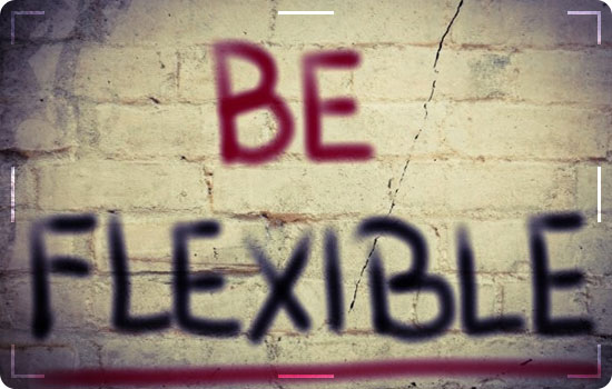 Be flexible 1