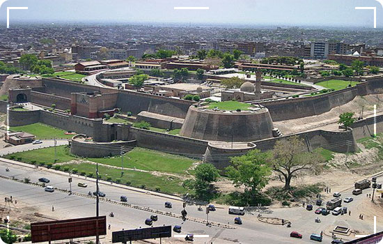 Fort in Peshawar Bala Hisar
