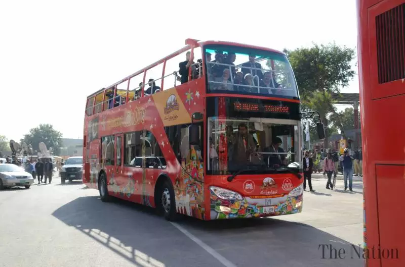 Lahore sightseeing bus
