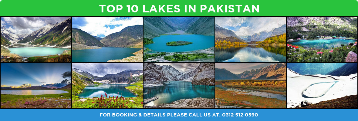 Top 10 lakes in Northern Areas of Pakistan Tours