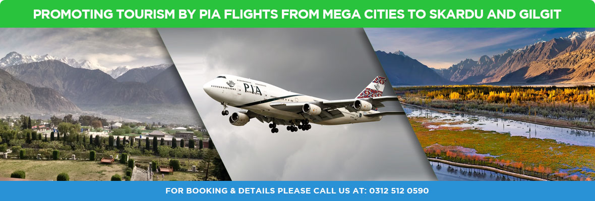 PIA Flights from Skardu and Gilgit To Promote Tourism