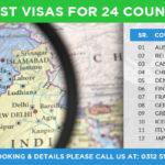 On-arrival Tourist Visas for 24 countries by Pakistan will exhibit the positive representation of country