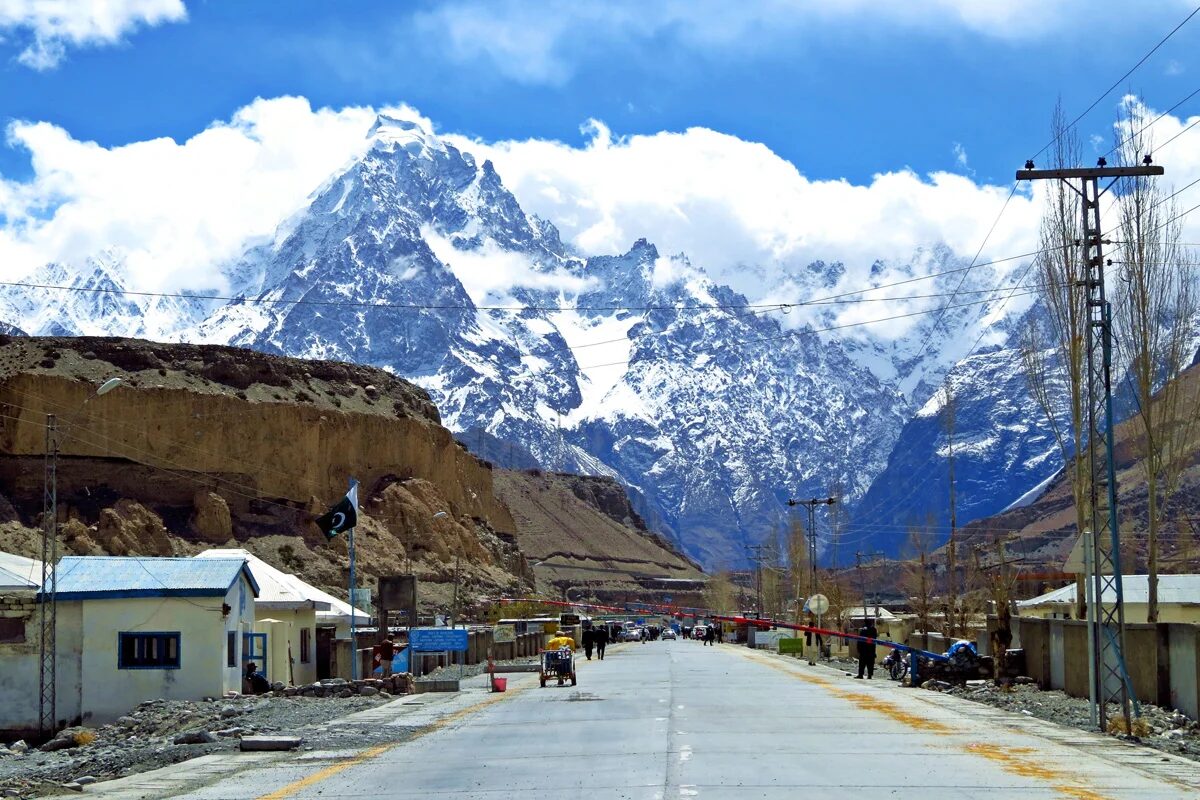 Top places in hunza valley - sost border and village