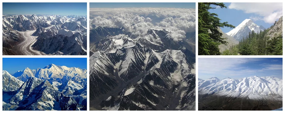 Top Famous 10 Mountain Ranges of Pakistan: K2,Nanga Parbat,