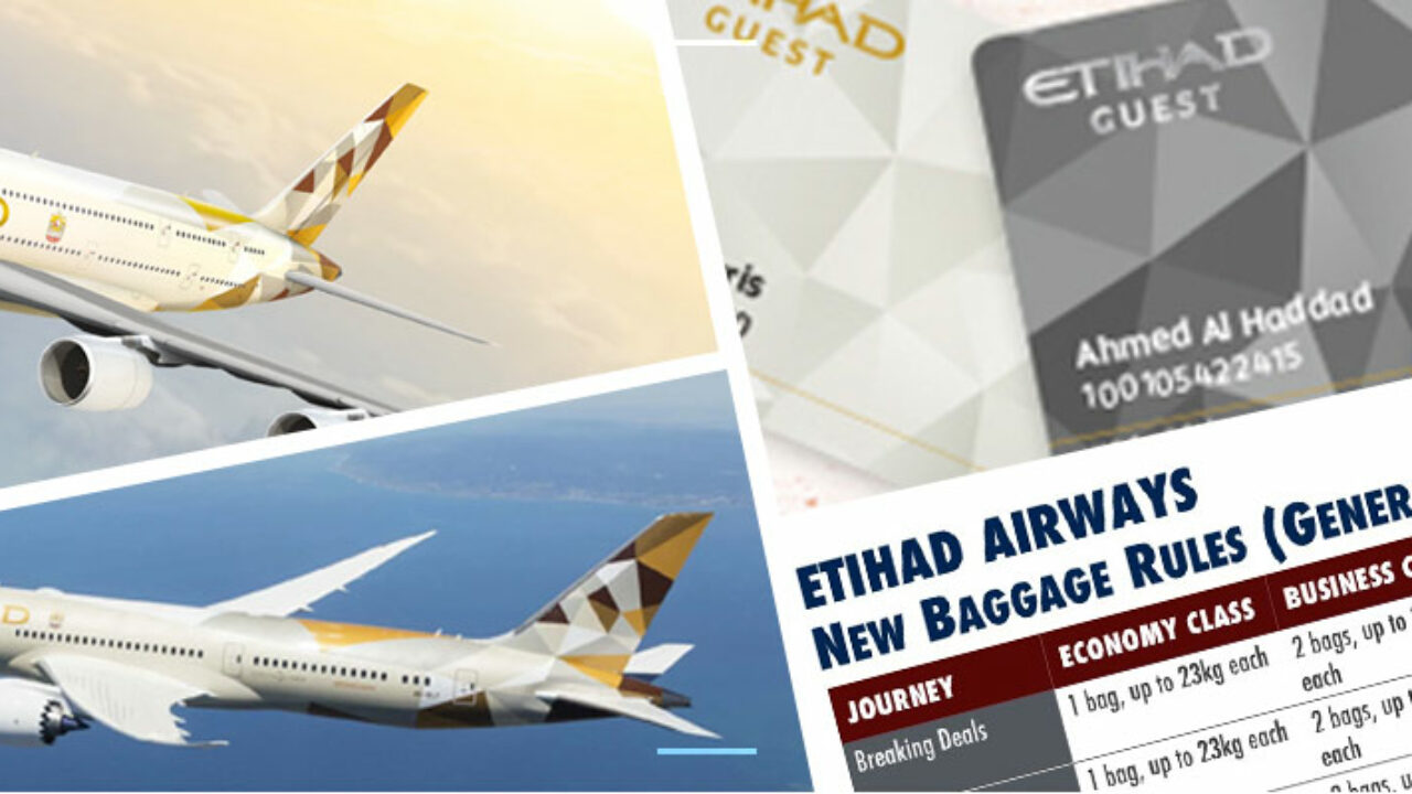 etihad airways business class baggage