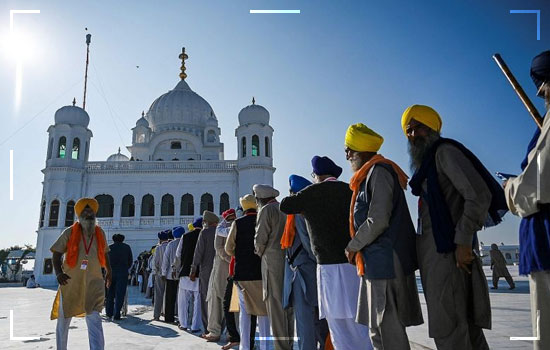 Pakistan India Border Tourism Kartarpur Pass and Sikh Community Image 2