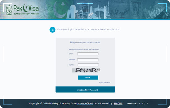 How To Log In To Pakistan Visa System Online