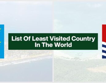 List Of Least Visited Country In The World