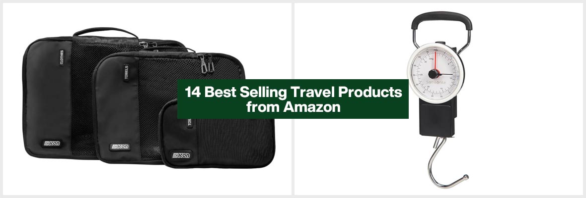 14 Best Selling Travel Products from Amazon