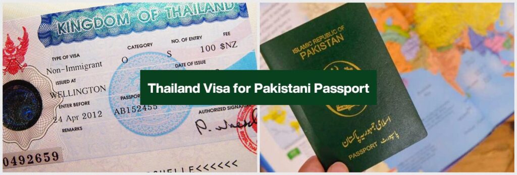 thai tourist visa for pakistani