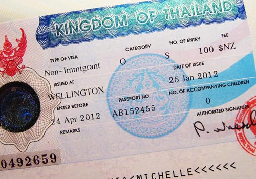 thailand visit visa price in pakistan