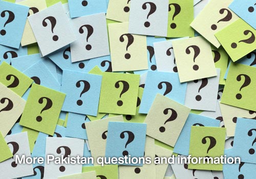 More Pakistan visa questions and information
