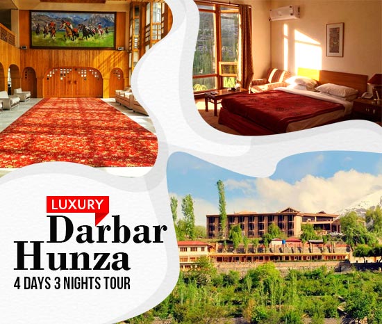 Book Hunza Darbar Hotel Tour Plan