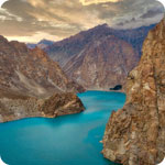 Famous Places of Hunza in Hunza Tour: Attabad Lake