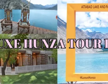 Grab hunza by air tour that includes air tickets, jeep rides, hotel stay and most luxurious resort in this Super Deluxe Hunza Honeymoon Tour plan