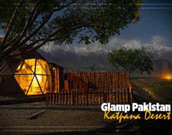 Honeymoon packages Pakistan in glamp katpana Desert Skardu 2023-24