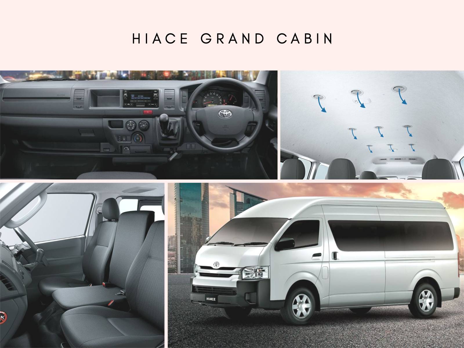 Toyota Grand Cabin 13 Seater