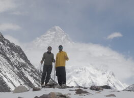 K2 8126 Meters as seen from Concordia