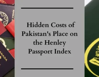 Pakistani Passport Ranks 4th Worst on Henley Passport Index