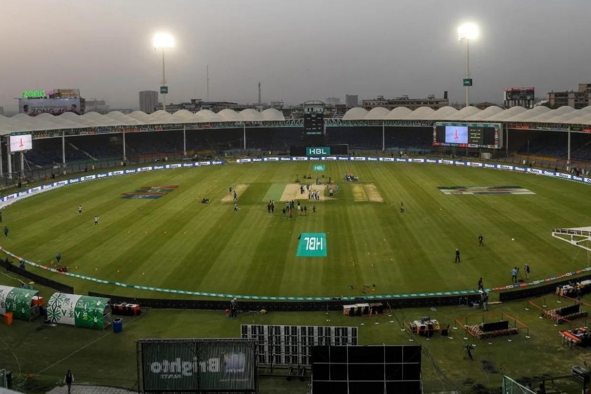 Largest Cricket Stadium: National Staidum Karachi