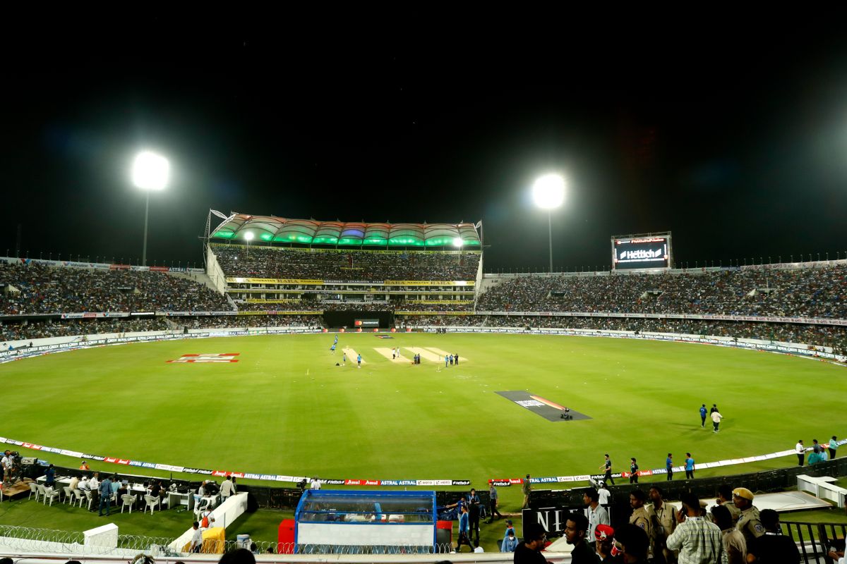 Largest Cricket Stadium: Rajiv Gandhi Stadium