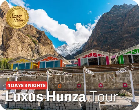 Luxus Hunza 4days 3nights by air Tour 2026