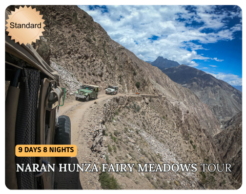 Naran hunza fairy meadows tour for 9 days and 8 nights - best rates by pakistan tour and travel book now