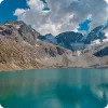 Kumrat Valley dense forest and river upper Dir Pakistan