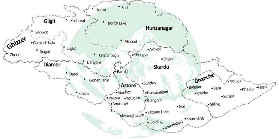 northern-pakistan-map northern pakistan map jpg