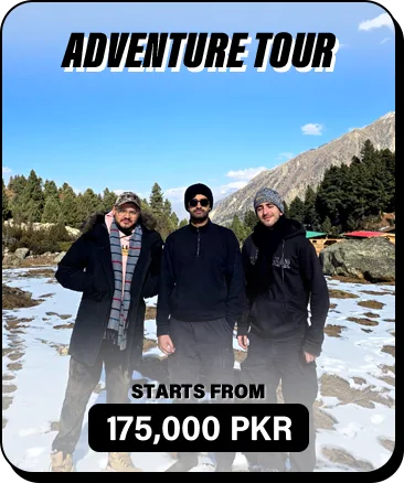 group standing in fairy meadows 2026