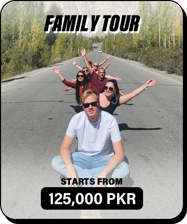 Family Tour of 5 ro 10 day starts form 125k and give you best services. All our pakistan tour packages is customizable into family tour. book with pakistan tour and travel and get the premium service throughout your tour