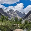 Golain Valley Chitral with lush green mountains