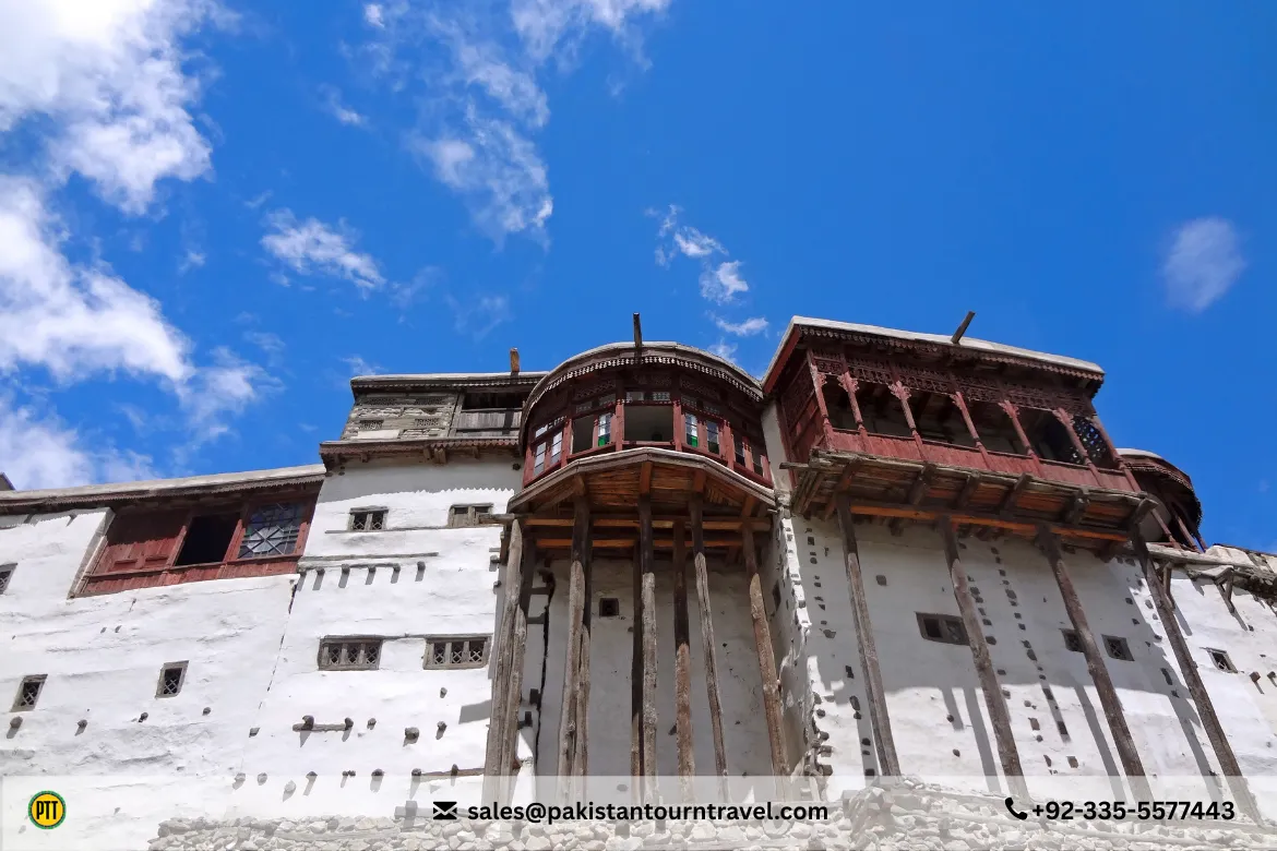 Front view of Baltit Fort - A 700 year old fort - Must visit place in hunza 