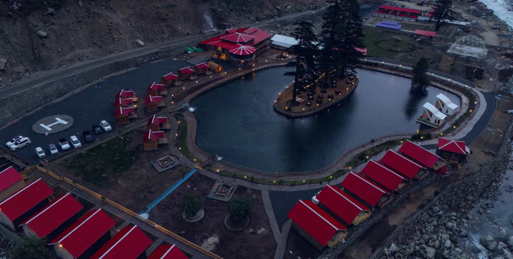 Azure Lagoon Resort Trip 1 azure lagoon resort trip package premium lakeside view in Kalam Swat