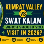 Kumrat Valley vs Swat Kalam: Which Should You Visit in 2026? Confused between Kumrat Valley and Swat Kalam? Compare roads, scenery, hotels, cost, family suitability, and the best option for your next KP valley tour.