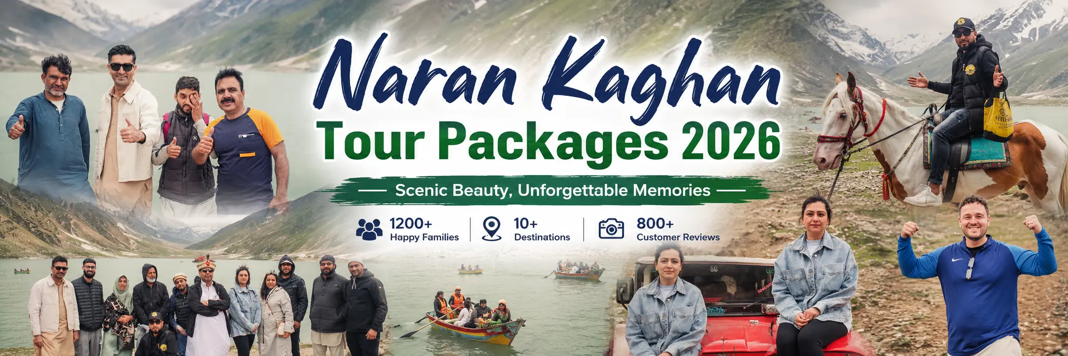 All-inclusive naran kaghan tour packages by road from Rawalpindi,Islamabad, Lahore & Karachi