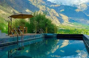 Ambiance Resort Hunza 2 Pool at Ambiance hotel hunza