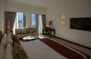 View from Luxury Suite at Sost Serena Hotel