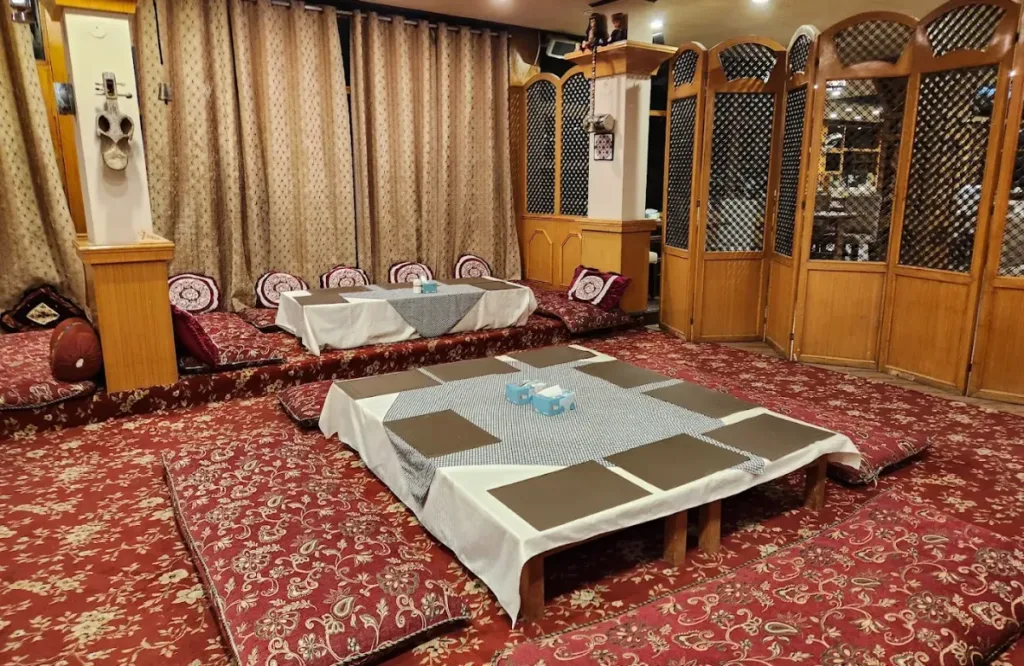 Hunza Darbar Hotel 1 Traditional dining area at Darbar hotel - Best hotel in Hunza valley - Book now and get 15% off today