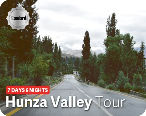 7-day family Hunza Valley vacation tour package featuring Attabad Lake boating