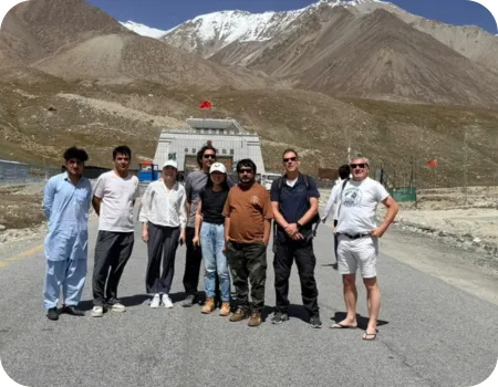 Silk route tour cover the visit to Khunjerab pass from where they move to china for their next stop