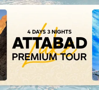 4-Day Attabad Lake & Upper Hunza Air Tour Package 4-Day Attabad Lake and Upper Hunza tour package by air featuring PC Hotel Attabad Lake