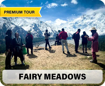 Fairy Meadows & Nanga Parbat Tours Reflection of Nanga Parbat mountain in Fairy Meadows lake