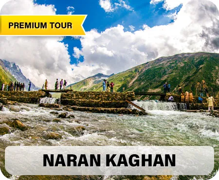 Naran Kaghan Tour Packages 2026 Saiful Muluk Lake surrounded by snow-capped peaks in Naran Kaghan